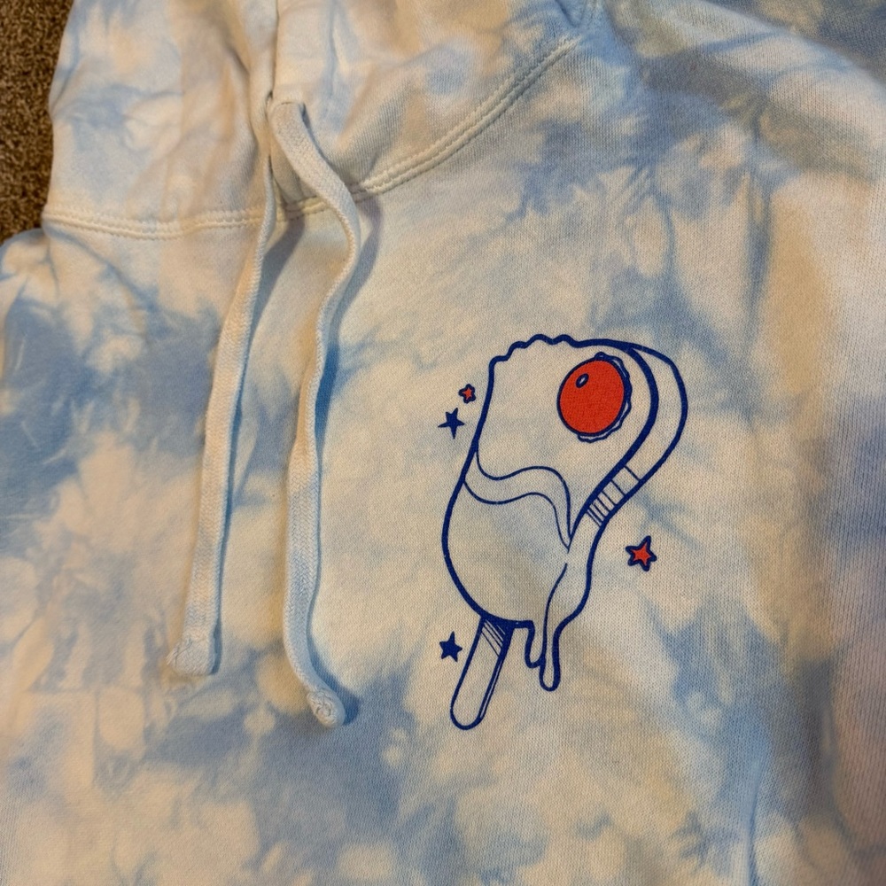 Colleen Ballinger And Miranda Sings Ice Cream Tie Dye Hoodie View 3